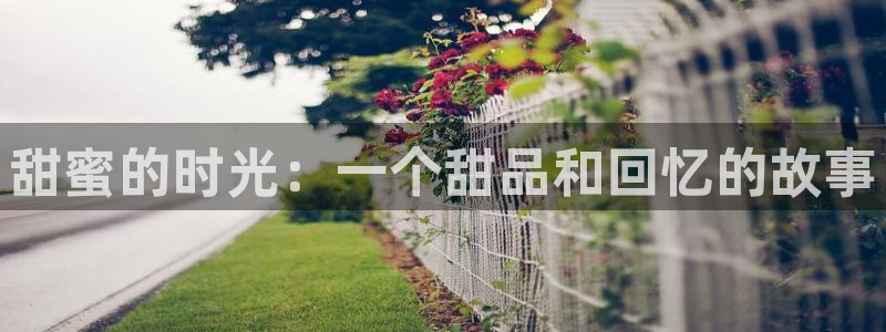 7790必发集团官网：甜蜜的时光：一个甜品和回忆的故事