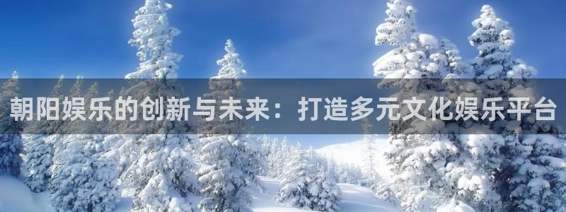 7790必发集团app：朝阳娱乐的创新与未来：打造多元文化娱乐平台